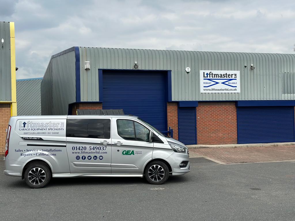 Liftmaster headquarters and team in Alton, Hampshire