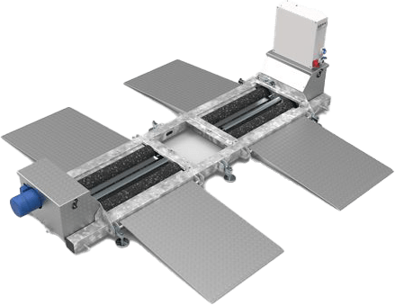 BM20200 mobile roller brake tester