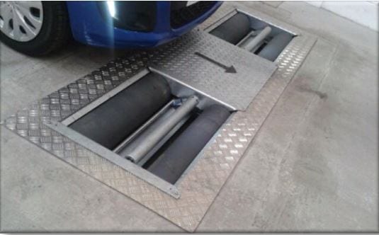 Capelec roller brake tester